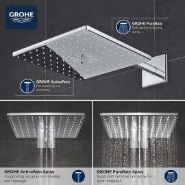 310 Shower Head Set, 12" - 2 Sprays, 1.75 GPM (6.6 L/min), 26504000