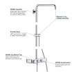 Thermostatic Shower System, 26511000