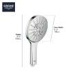 Hand Shower - 3 Sprays, 1.75 GPM (6.6 L/min), 265452430