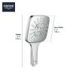 Hand Shower - 3 Sprays, 1.75 GPM (6.6 L/min), 265522430