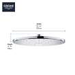 310 Mono Shower Head, 12