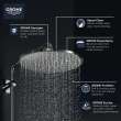 310 Mono Shower Head, 12
