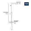 CoolTouch Thermostatic Shower System, 26728000