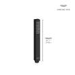 Euphoria Cube+ Stick Hand Shower - 1 Spray, 1.75 GPM (6.6 L/min), 26867EN0