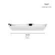 Rainshower Allure 230 Ceiling Shower Head, 9