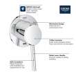 3-Way Diverter Trim, 29106GN1