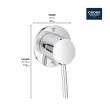 2-Way Diverter Trim, 29108GN1
