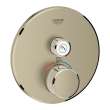 29136EN0 Grohtherm SmartControl Single Function Thermostatic Trim with Control Module in Brushed Nickel