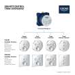 Single Function Thermostatic Valve Trim, 29140A00