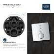 Single Function Thermostatic Valve Trim, 29140EN0