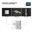 Triple Function Thermostatic Valve Trim, 29142A00