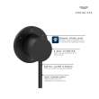 3-Way Diverter Trim, 29409000