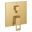 EUROCUBE PRESSURE BALANCE VALVE TRIM WITH 2-WAY DIVERTER WITH CARTRIDGE, 29422GN0