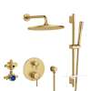 Timeless 2-Handle Pressure Balance Rainshower Bundle, 29430GN0