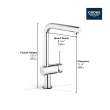 Minta Single-Handle Pull-Out Kitchen Faucet Single Spray 1.75 GPM (6.6 L/min) with Touch Technology, 30218001