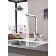 Essence Single-Handle Pull-Out Kitchen Faucet Dual Spray 1.75 GPM (6.6 L/min), 30271000