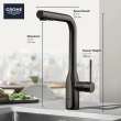 Essence Single-Handle Pull-Out Kitchen Faucet Dual Spray 1.75 GPM (6.6 L/min), 302712430