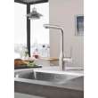Essence Single-Handle Pull-Out Kitchen Faucet Dual Spray 1.75 GPM (6.6 L/min), 30271DC0