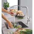 Essence Single-Handle Pull-Out Kitchen Faucet Dual Spray 1.75 GPM (6.6 L/min), 30271DC0