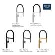 Essence Single-Handle Semi-Pro Dual Spray Kitchen Faucet 1.75 GPM (6.6 L/min), 302952430