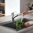 Eurosmart Single-Handle Dual Spray Pull-Out Kitchen Faucet 1.75 gpm (6.6 L/min), 30306001