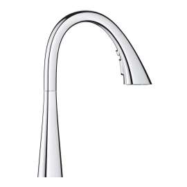 GROHE Zedra Single-Handle Pull Down Triple Spray Bar Faucet 1.75 GPM (6.6 L/min), 30368002