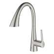 GROHE Zedra Single-Handle Pull Down Triple Spray Bar Faucet 1.75 GPM (6.6 L/min), 30368DC2