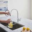 Minta Single-Handle Pull-Down Kitchen Faucet Dual Spray 1.75 GPM (6.6 L/min), 31378003