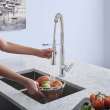 K7 Medium Single-Handle Semi-Pro Dual Spray Kitchen Faucet 1.75 GPM (6.6 L/min), 31380000