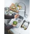 K7 Medium Single-Handle Semi-Pro Dual Spray Kitchen Faucet 1.75 GPM (6.6 L/min), 31380000