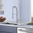 K7 Medium Single-Handle Semi-Pro Dual Spray Kitchen Faucet 1.75 GPM (6.6 L/min), 31380DC0