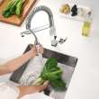 Eurocube Single-Handle Semi-Pro Dual Spray Kitchen Faucet 1.75 GPM (6.6 L/min), 31401000