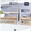 Concetto Single-Handle Pull-Out Kitchen Faucet Dual Spray 1.5 GPM (5.7 L/min), 31453DC1