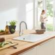 Concetto Single-Handle Pull Down Prep Faucet 1.75 GPM (6.6 L/min), 31479001