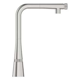 GROHE Zedra SmartControl Pull-Out Single Spray Kitchen Faucet 1.75 GPM (6.6 L/min), 31559DC2