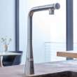 GROHE Zedra SmartControl Pull-Out Single Spray Kitchen Faucet 1.75 GPM (6.6 L/min), 31559DC2
