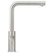 GROHE Blue Single-Handle Pull-Out Kitchen Faucet Single Spray 1.75 GPM (6.6 L/min) with Chilled & Sparkling Water, 31608DC2