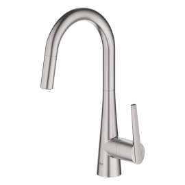 GROHE Zedra Single-Handle Pull Down Kitchen Faucet Dual Spray 1.75 GPM (6.6 L/min), 32226DC3