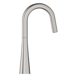 GROHE Zedra Single-Handle Pull Down Dual Spray Prep Faucet 1.75 GPM (6.6 L/min), 32283DC3