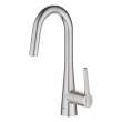 GROHE Zedra Single-Handle Pull Down Dual Spray Prep Faucet 1.75 GPM (6.6 L/min), 32283DC3
