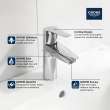 Single Hole Single-Handle S-Size Bathroom Faucet, 1.2 GPM (4.5 L/min), 32642003