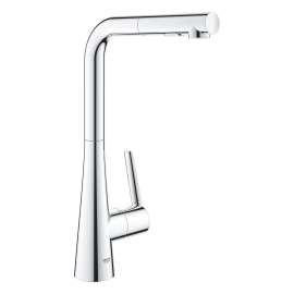 GROHE Zedra Single-Handle Pull-Out Kitchen Faucet Dual Spray 1.75 GPM (6.6 L/min), 33893002