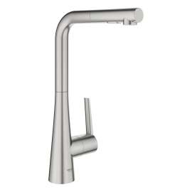 GROHE Zedra Single-Handle Pull-Out Kitchen Faucet Dual Spray 1.75 GPM (6.6 L/min), 33893DC2