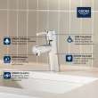 Single Hole Single-Handle S-Size Bathroom Faucet, 1.2 GPM (4.5 L/min), 342702431