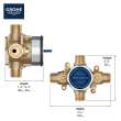 Pressure Balance Rough-In Valve 1/2