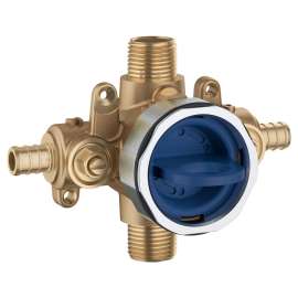 Pressure Balance Rough-In Valve 1/2" PEX Crimp (ASTM F1960) Inlets, 35111000