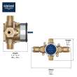 Pressure Balance Rough-In Valve 1/2