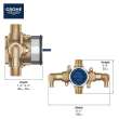 Pressure Balance Rough-In Valve 1⁄2
