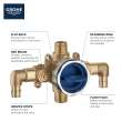 Pressure Balance Rough-In Valve 1⁄2
