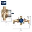 Pressure Balance Rough-In Valve 1⁄2